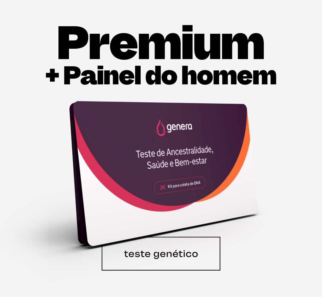 Teste Genetico Premium + Painel Homem